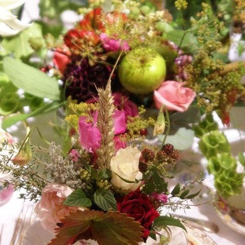 Seasonal AUTUMN Flower & Herb Bouquet